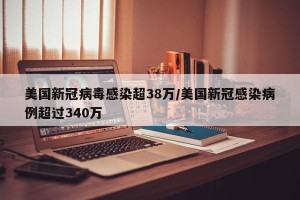 美国新冠病毒感染超38万/美国新冠感染病例超过340万