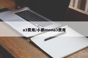 a3费用/小鹏mona3费用